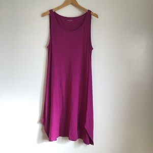 Eileen Fisher A-line Hemp Organic Cotton Tank Dress
